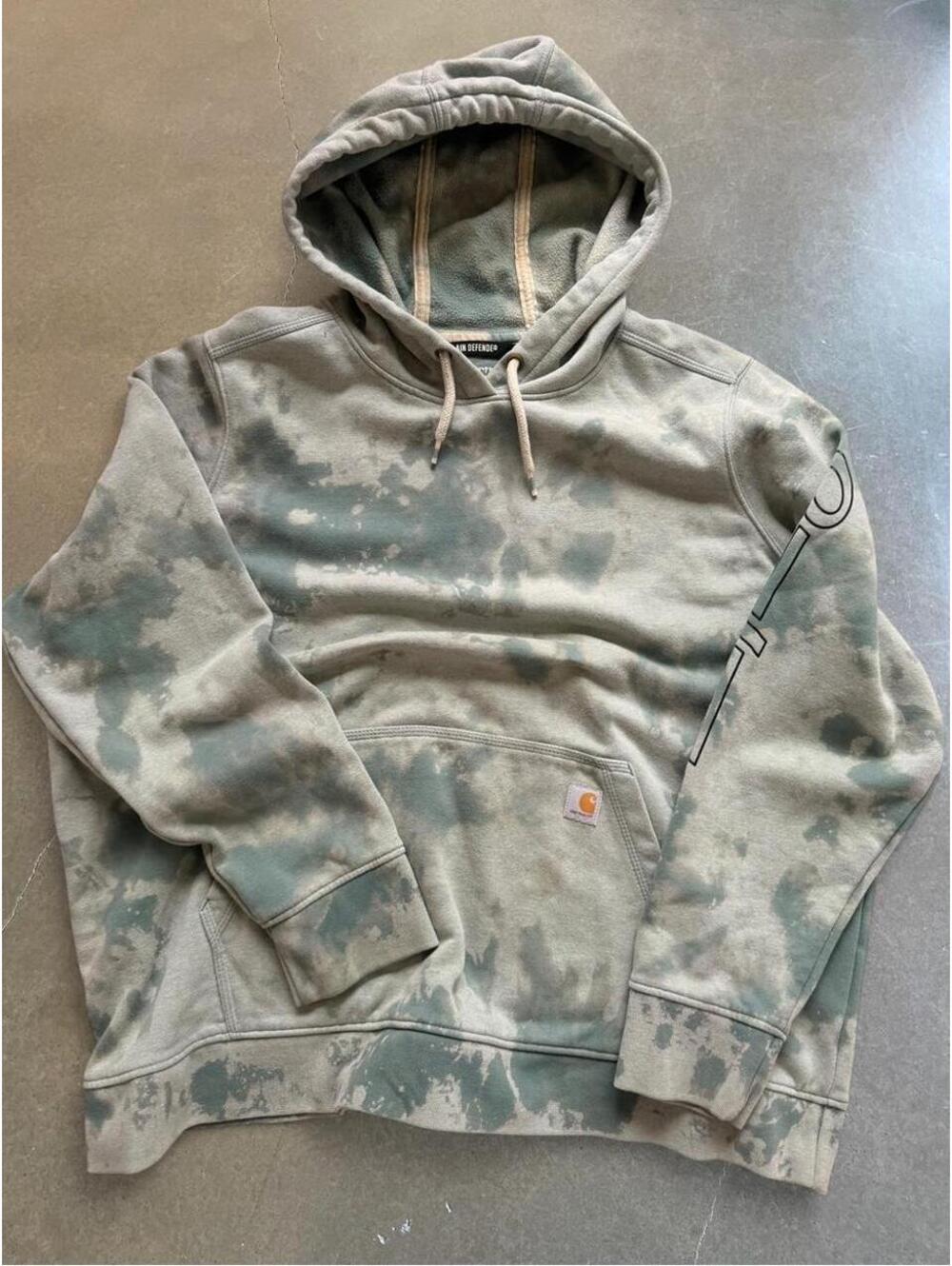 Carhartt Relaxed Fit Tie Dye Hoodie | 3XL